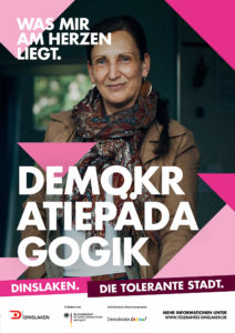 Tolerantes Dinslaken - Wir für Demokratie – Fotoaktion Stadtgesichter Dinslaken - Plakat Nummer 22