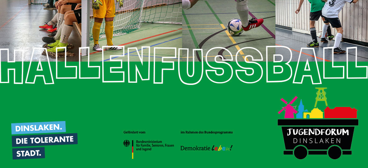 Tolerantes Dinslaken - Projekte 2021 - Hallenfußball – Für die Fußball AG des Nd-Jugendzentrum Dinslaken